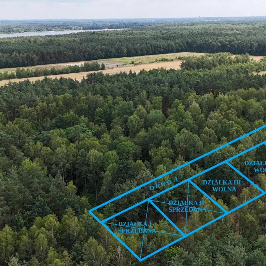 lubelskie, łęczyński, Ludwin, Działka jezioro Piaseczno-502m²